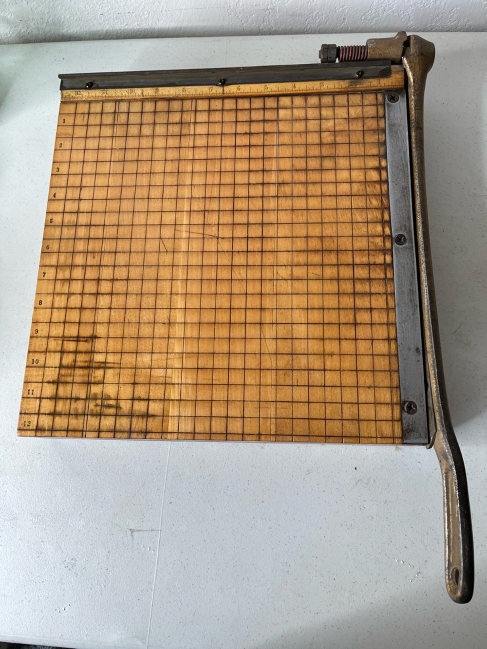 Vintage Manual Paper Cutter / Trimmer - ingento #4